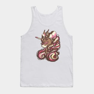 Neapolitan Unicorn Tank Top